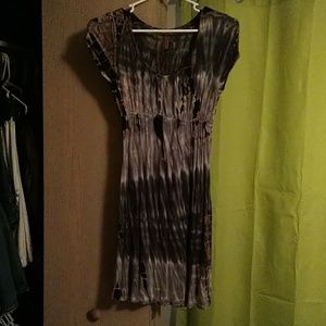 Tie dye summer dress